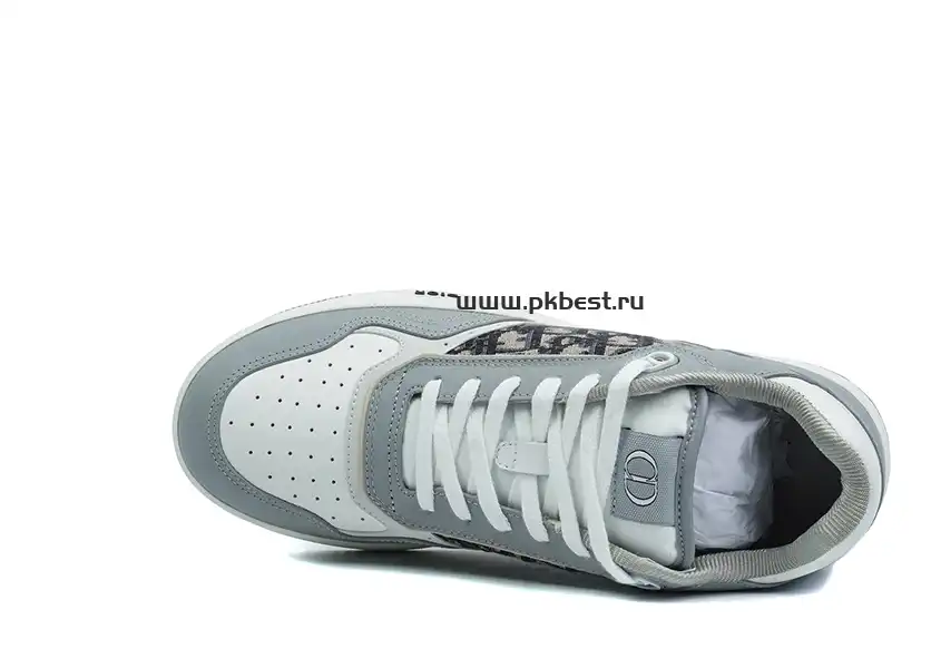 PK GOD Dior B33 TENNIS  DO EMBROIDERED  CANV BLUE & WHITE RETAIL MATERIALS READY TO SHIP