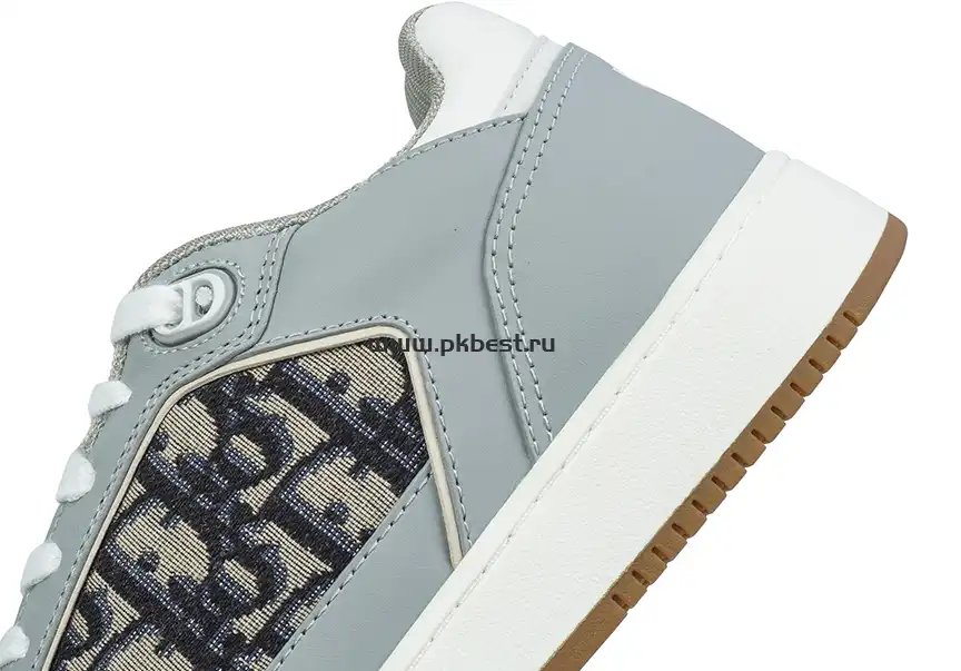 PK GOD Dior B33 TENNIS  DO EMBROIDERED  CANV BLUE & WHITE RETAIL MATERIALS READY TO SHIP