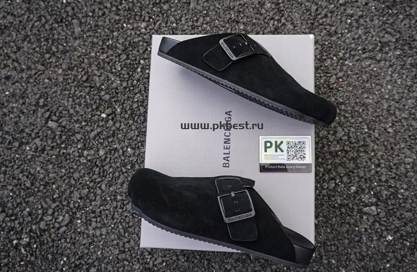 PK GOD Balenciaga Sunday suede mules RETAIL MATERIALS READY TO SHIP