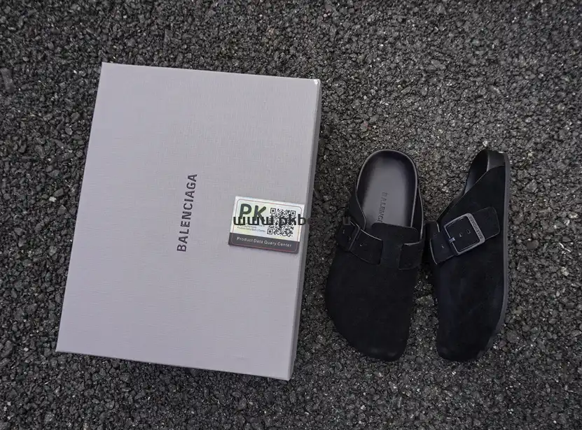 PK GOD Balenciaga Sunday suede mules RETAIL MATERIALS READY TO SHIP