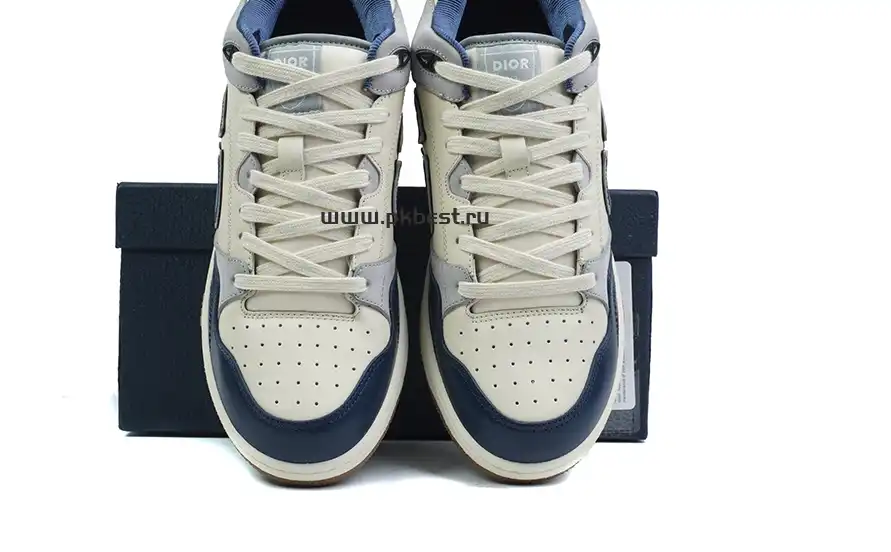 PK GOD Dior B57 MID-TOP SNEAKER Dark blue and white RETAIL MATERIALS READY TO SHIP