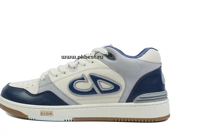 PK GOD Dior B57 MID-TOP SNEAKER Dark blue and white RETAIL MATERIALS READY TO SHIP