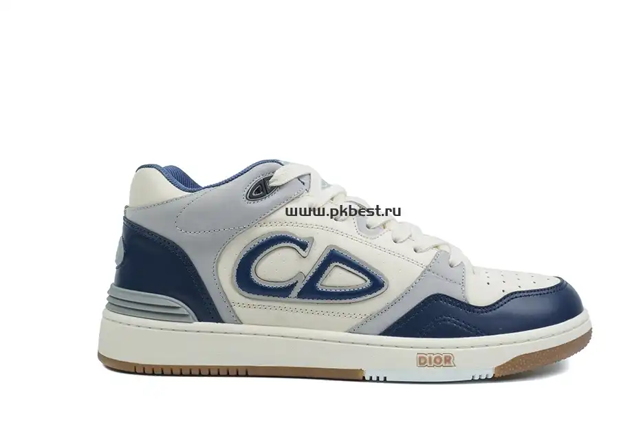 PK GOD Dior B57 MID-TOP SNEAKER Dark blue and white RETAIL MATERIALS READY TO SHIP