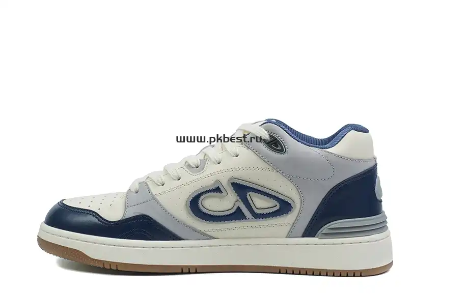 PK GOD Dior B57 MID-TOP SNEAKER Dark blue and white RETAIL MATERIALS READY TO SHIP