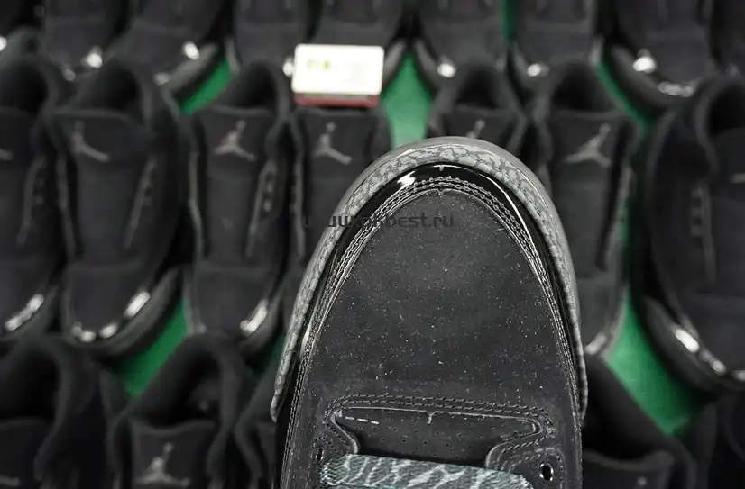 PK GOD  Air Jordan 3 Retro Black Cat RETAIL MATERIALS READY TO SHIP