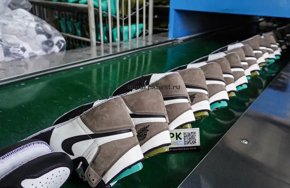 PK 5.0 Air jordan 1 High OG “Dark Mocha”retail materials ready to ship