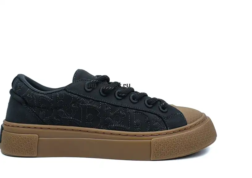 PK GOD Stone Island x Dior B33 Skateboard Shoes “Black” RETAIL MATERIALS READY TO SHIP