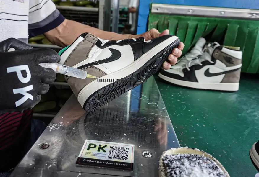 PK 5.0 Air jordan 1 High OG “Dark Mocha”retail materials ready to ship