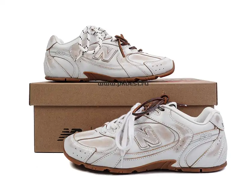 PK GOD New Balance x  MIU MIU NB 530 SL white RETAIL MATERIALS READY TO SHIP