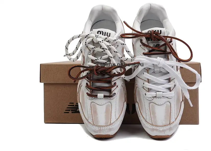 PK GOD New Balance x  MIU MIU NB 530 SL white RETAIL MATERIALS READY TO SHIP