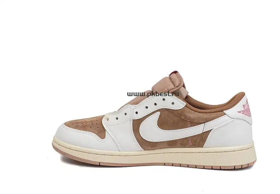 PK GOD  Air Jordan 1 Low Travis Scott Fujiwara RETAIL MATERIALS READY TO SHIP