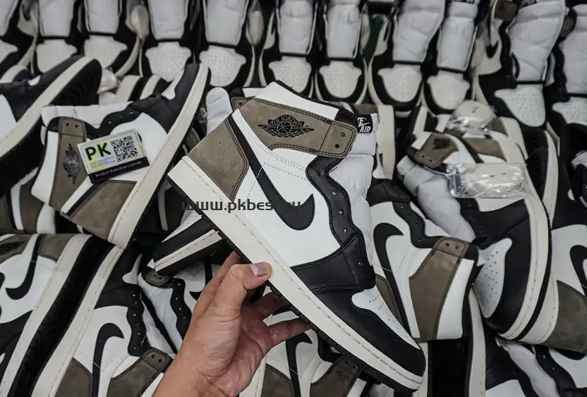 PK 5.0 Air jordan 1 High OG “Dark Mocha”retail materials ready to ship