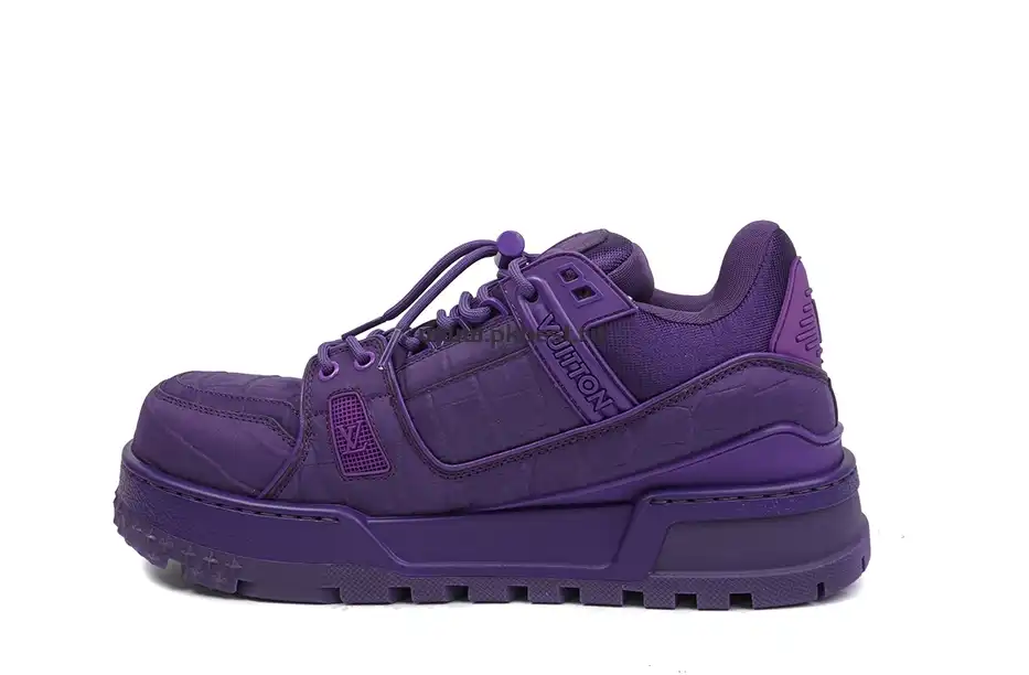 PK GOD LOUIS VUITTON Trainer Maxi  purple RETAIL MATERIALS READY TO SHIP