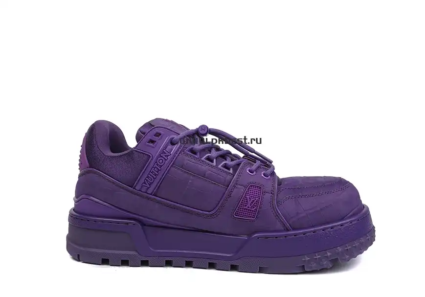 PK GOD LOUIS VUITTON Trainer Maxi  purple RETAIL MATERIALS READY TO SHIP