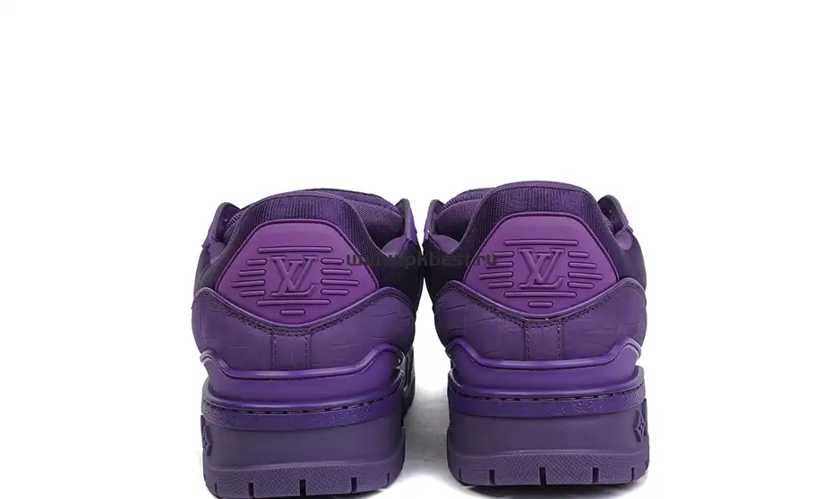 PK GOD LOUIS VUITTON Trainer Maxi  purple RETAIL MATERIALS READY TO SHIP