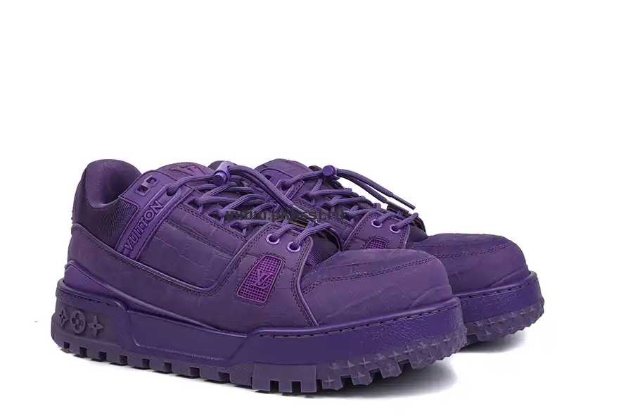 PK GOD LOUIS VUITTON Trainer Maxi  purple RETAIL MATERIALS READY TO SHIP