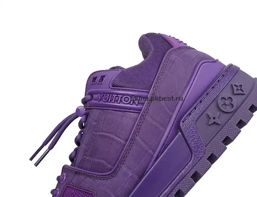 PK GOD LOUIS VUITTON Trainer Maxi  purple RETAIL MATERIALS READY TO SHIP