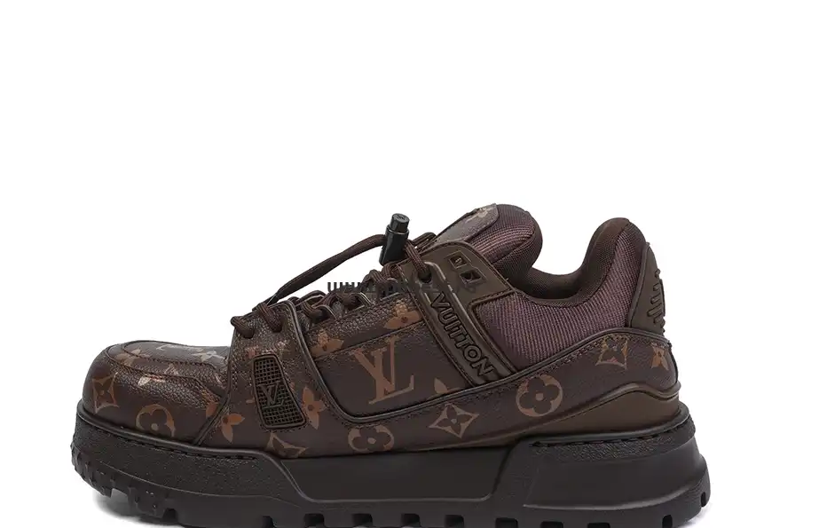 PK GOD LOUIS VUITTON Trainer Maxi brown RETAIL MATERIALS READY TO SHIP