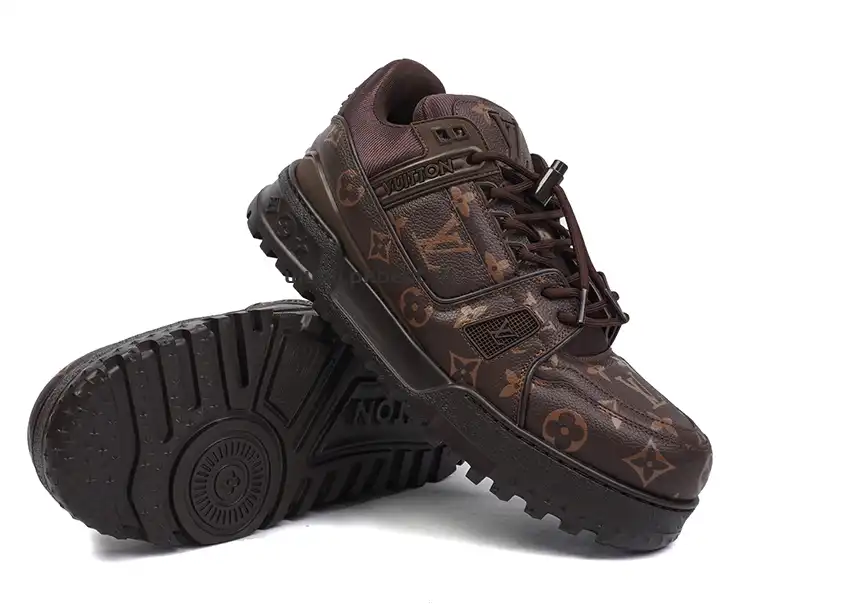 PK GOD LOUIS VUITTON Trainer Maxi brown RETAIL MATERIALS READY TO SHIP