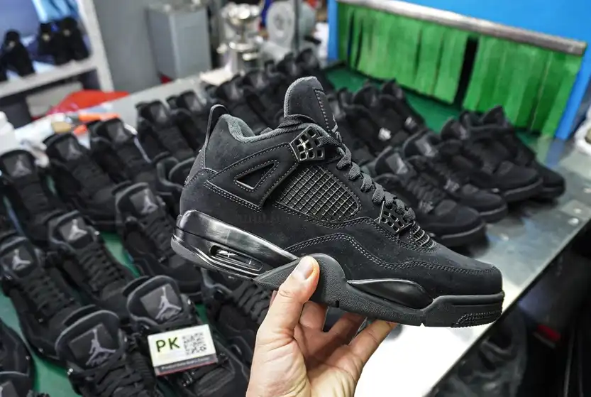 PK GOD Jordan 4 black cat RETAIL MATERIALS READY TO SHIP