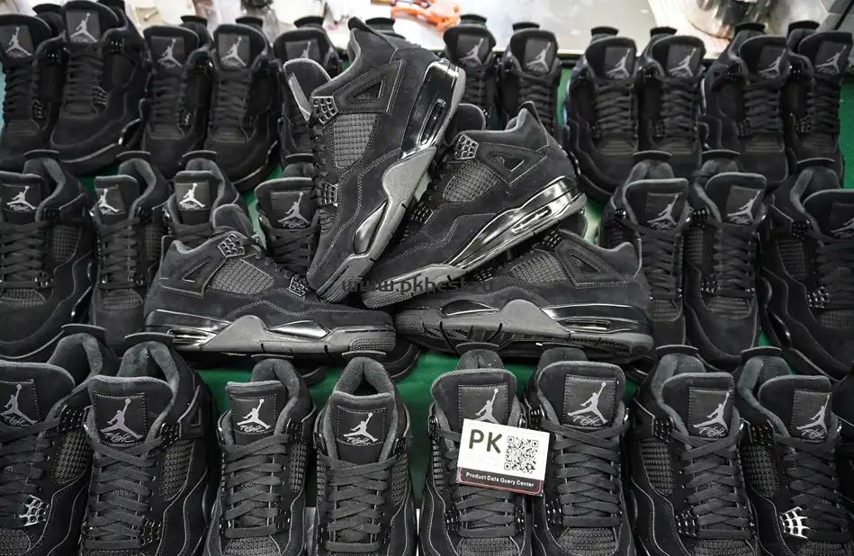 PK GOD Jordan 4 black cat RETAIL MATERIALS READY TO SHIP