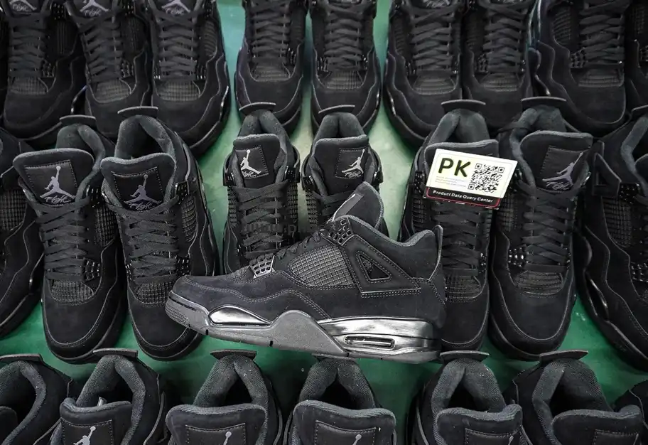 PK GOD Jordan 4 black cat RETAIL MATERIALS READY TO SHIP