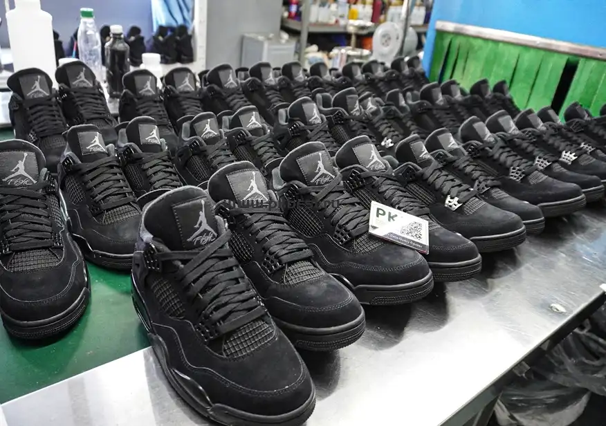 PK GOD Jordan 4 black cat RETAIL MATERIALS READY TO SHIP