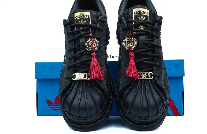 PK GOD adidas Superstar CLOT By Edison Chen Chinese New Year RETAIL MATERIALS READY TO SHIP