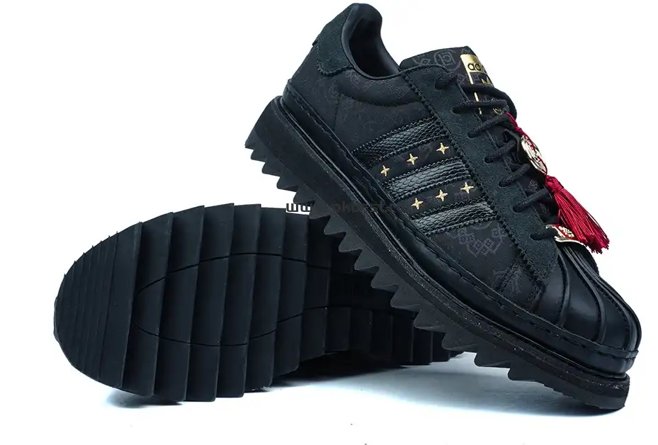 PK GOD adidas Superstar CLOT By Edison Chen Chinese New Year RETAIL MATERIALS READY TO SHIP