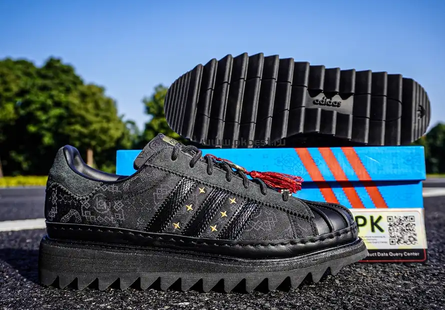 PK GOD adidas Superstar CLOT By Edison Chen Chinese New Year RETAIL MATERIALS READY TO SHIP