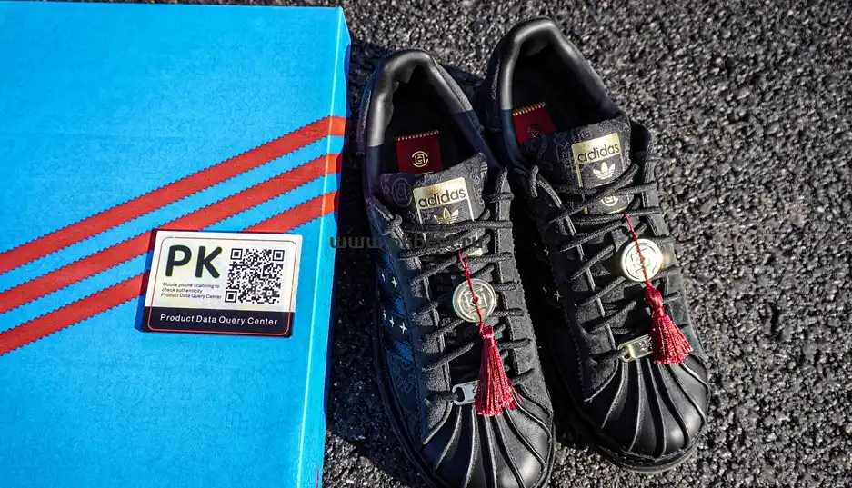 PK GOD adidas Superstar CLOT By Edison Chen Chinese New Year RETAIL MATERIALS READY TO SHIP