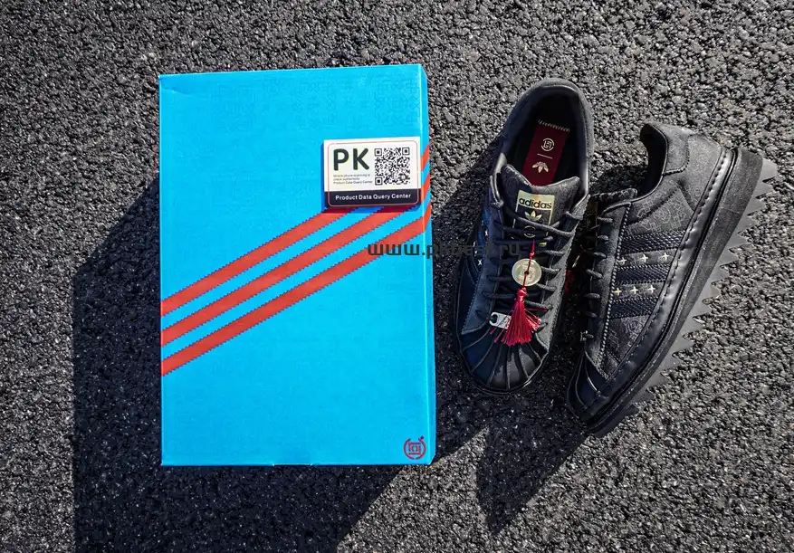 PK GOD adidas Superstar CLOT By Edison Chen Chinese New Year RETAIL MATERIALS READY TO SHIP