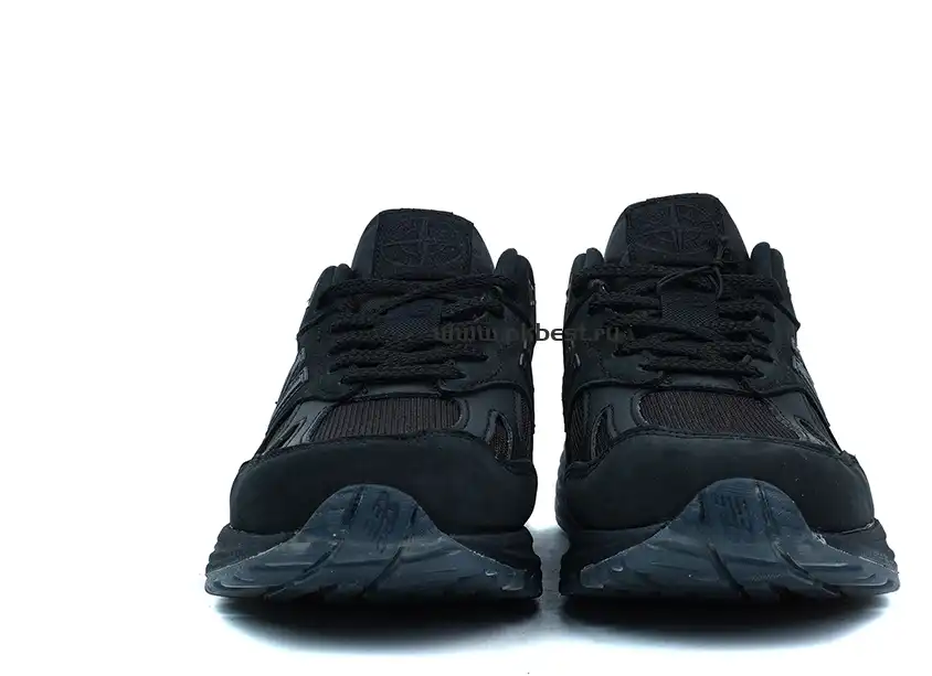 PK GOD STONE ISLAND x  New Balance NB 991 v2 black RETAIL MATERIALS READY TO SHIP