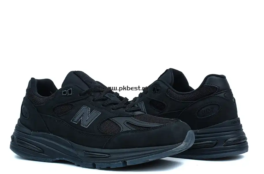 PK GOD STONE ISLAND x  New Balance NB 991 v2 black RETAIL MATERIALS READY TO SHIP