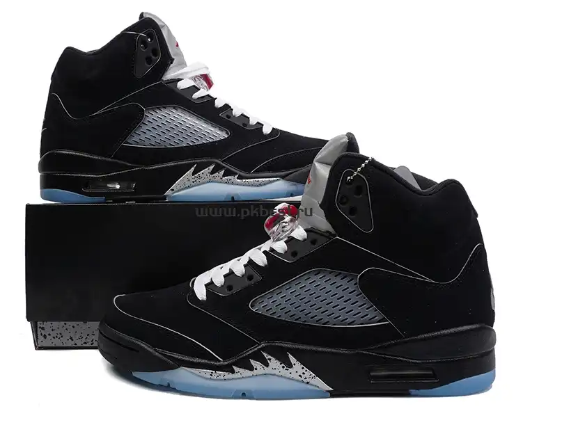 PK GOD Jordan Air Jordan 5 Retro Black Metallic RETAIL MATERIALS READY TO SHIP