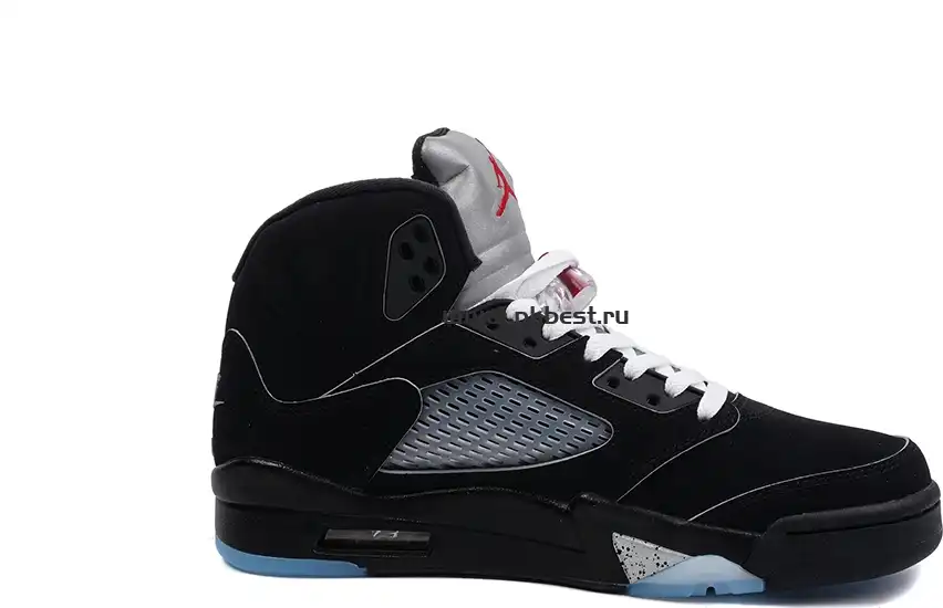 PK GOD Jordan Air Jordan 5 Retro Black Metallic RETAIL MATERIALS READY TO SHIP