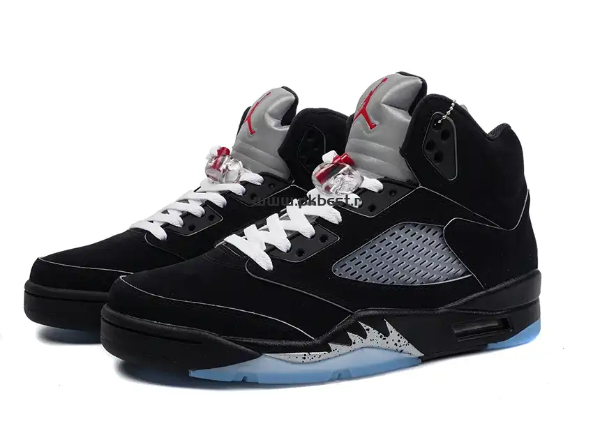 PK GOD Jordan Air Jordan 5 Retro Black Metallic RETAIL MATERIALS READY TO SHIP