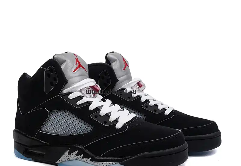 PK GOD Jordan Air Jordan 5 Retro Black Metallic RETAIL MATERIALS READY TO SHIP