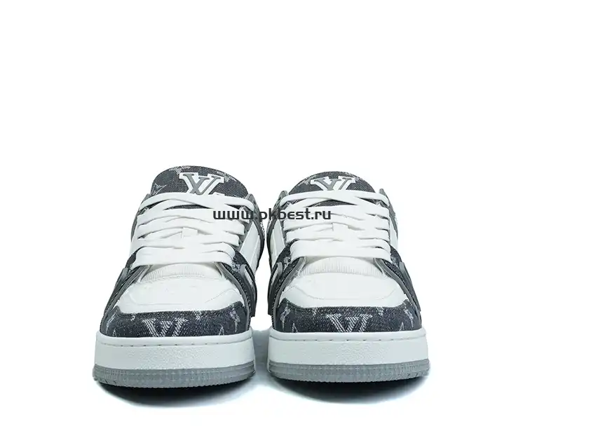 PK GOD  LOUIS VUITTON Trainer off-white RETAIL MATERIALS READY TO SHIP