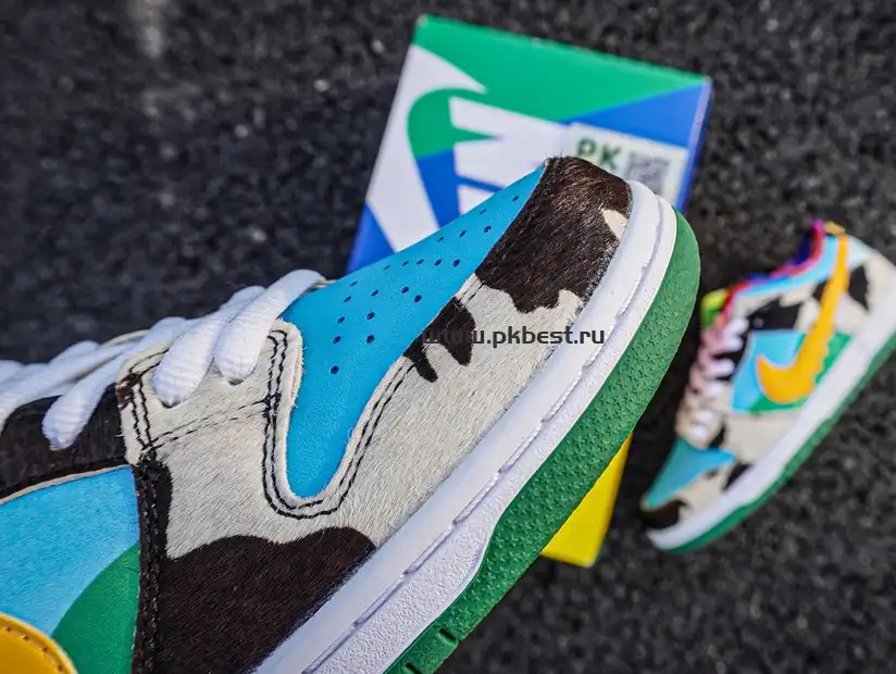 pk god nike sb dunk x ben jerry chunky dunky RETAIL MATERIALS RETAIL VERSION