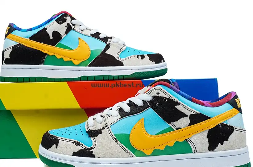 pk god nike sb dunk x ben jerry chunky dunky RETAIL MATERIALS RETAIL VERSION