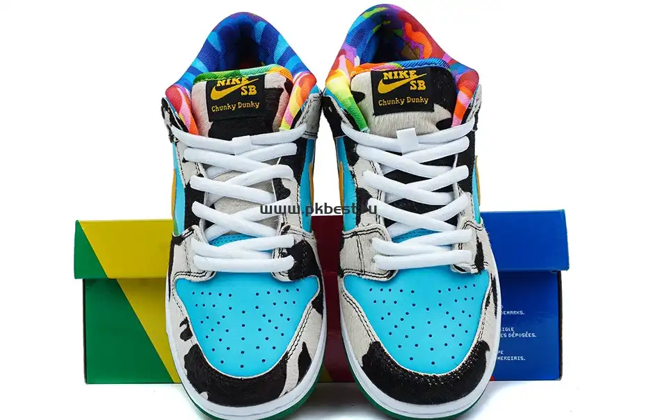 pk god nike sb dunk x ben jerry chunky dunky RETAIL MATERIALS RETAIL VERSION