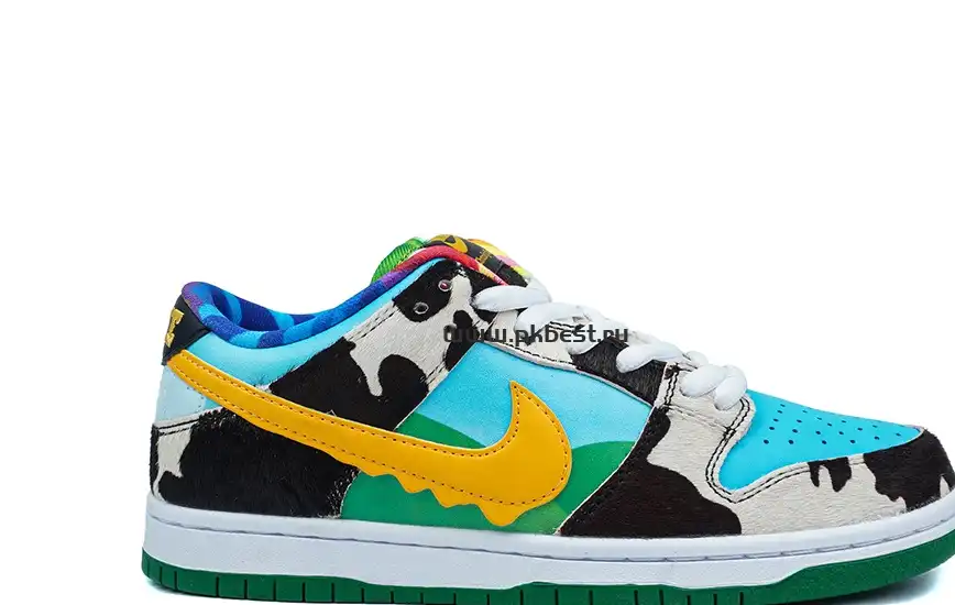 pk god nike sb dunk x ben jerry chunky dunky RETAIL MATERIALS RETAIL VERSION