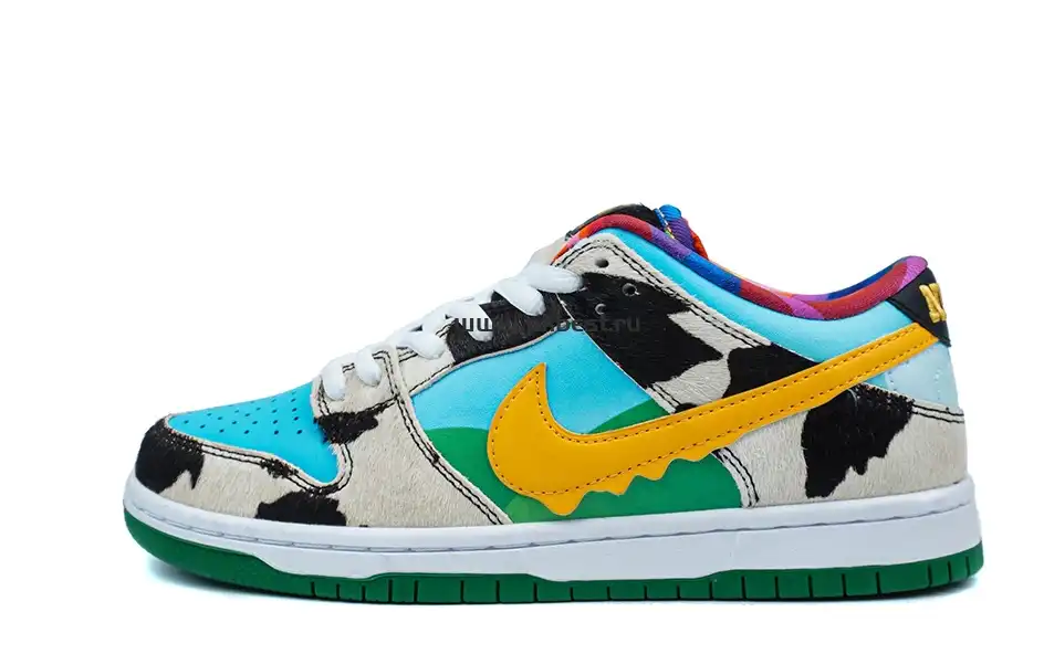 pk god nike sb dunk x ben jerry chunky dunky RETAIL MATERIALS RETAIL VERSION