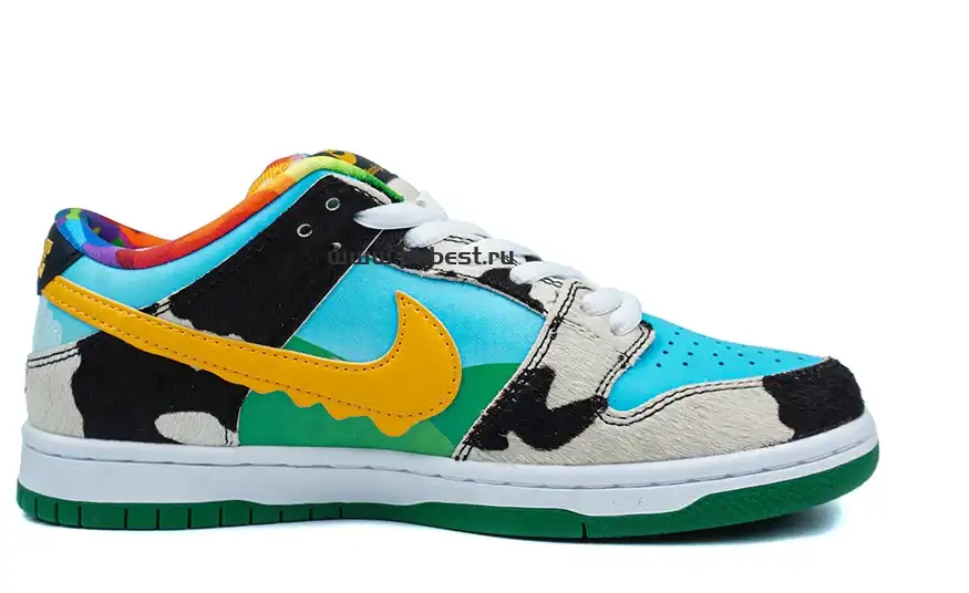 pk god nike sb dunk x ben jerry chunky dunky RETAIL MATERIALS RETAIL VERSION