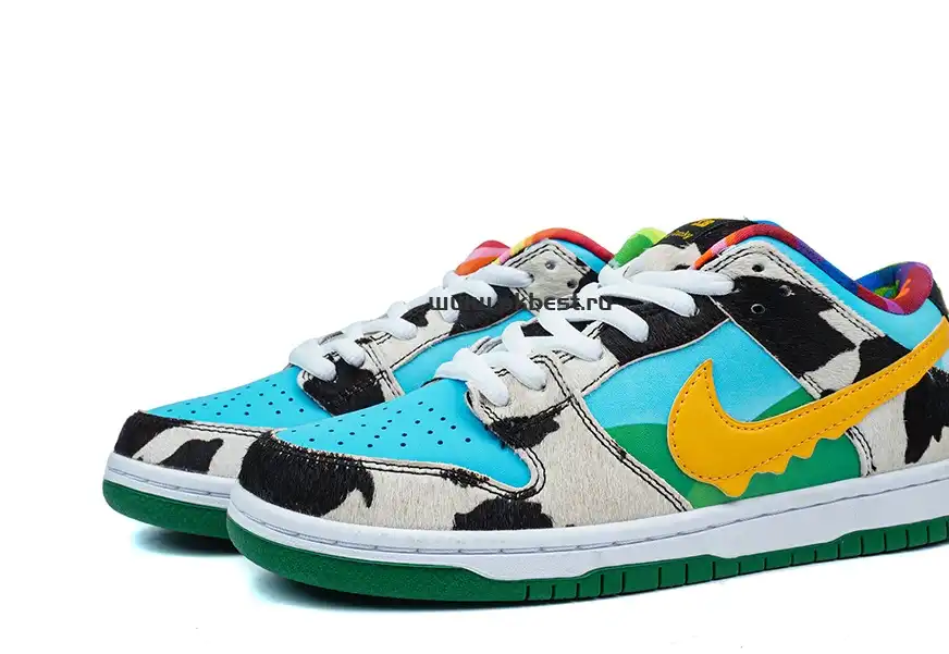 pk god nike sb dunk x ben jerry chunky dunky RETAIL MATERIALS RETAIL VERSION