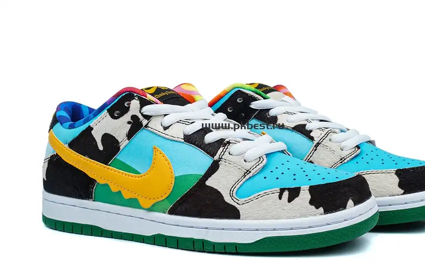 pk god nike sb dunk x ben jerry chunky dunky RETAIL MATERIALS RETAIL VERSION