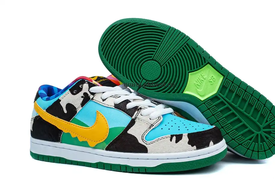 pk god nike sb dunk x ben jerry chunky dunky RETAIL MATERIALS RETAIL VERSION