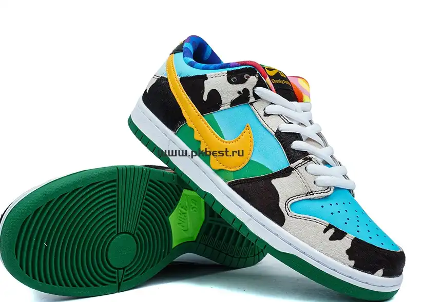 pk god nike sb dunk x ben jerry chunky dunky RETAIL MATERIALS RETAIL VERSION