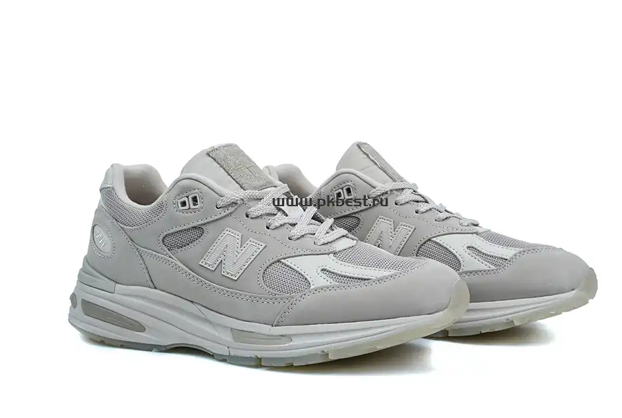 PK GOD STONE ISLAND x  New Balance NB 991 V2 gray RETAIL MATERIALS READY TO SHIP